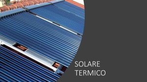 Solare termico